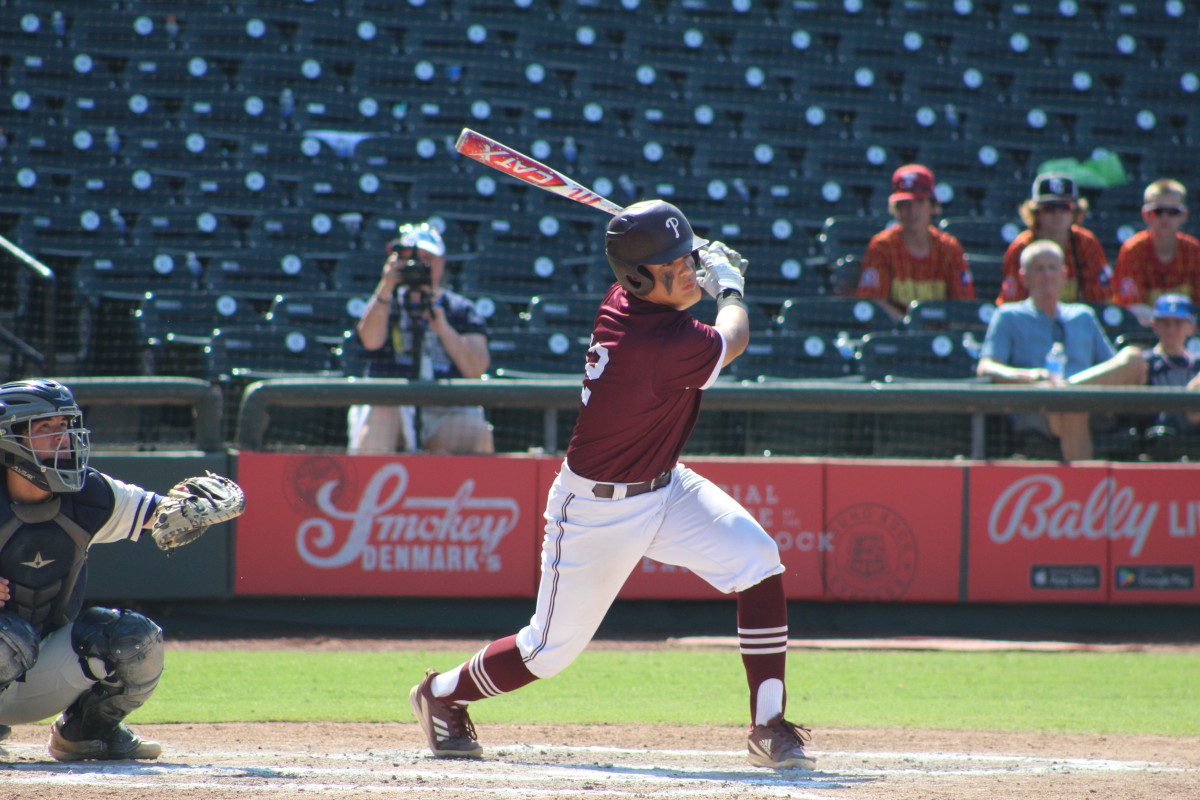 Pearland Flower Mound 6A UIL state championship Texas baseball playoffs 061023 Andrew McCulloch 75